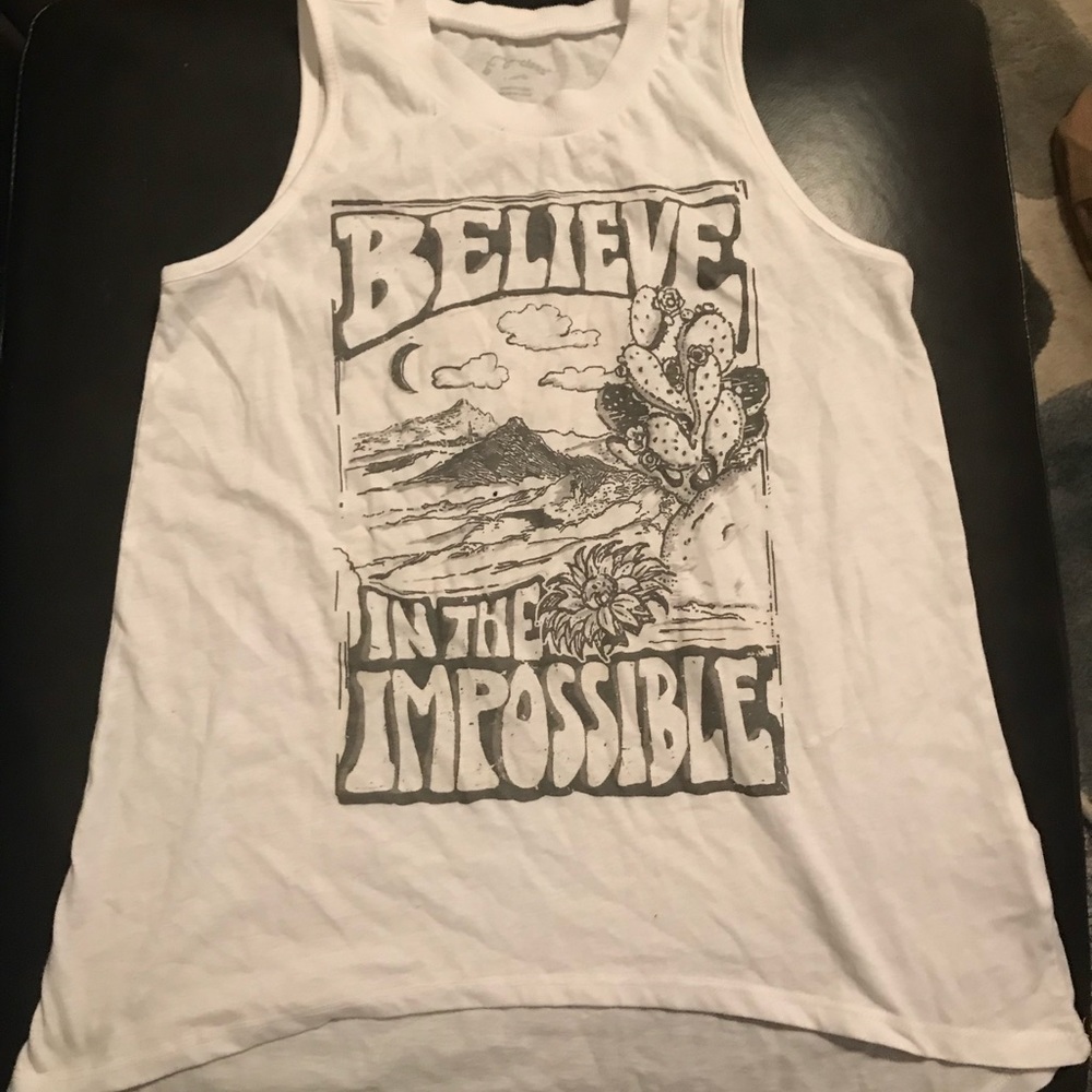 Believe in the Impossible tank top girls 10/12